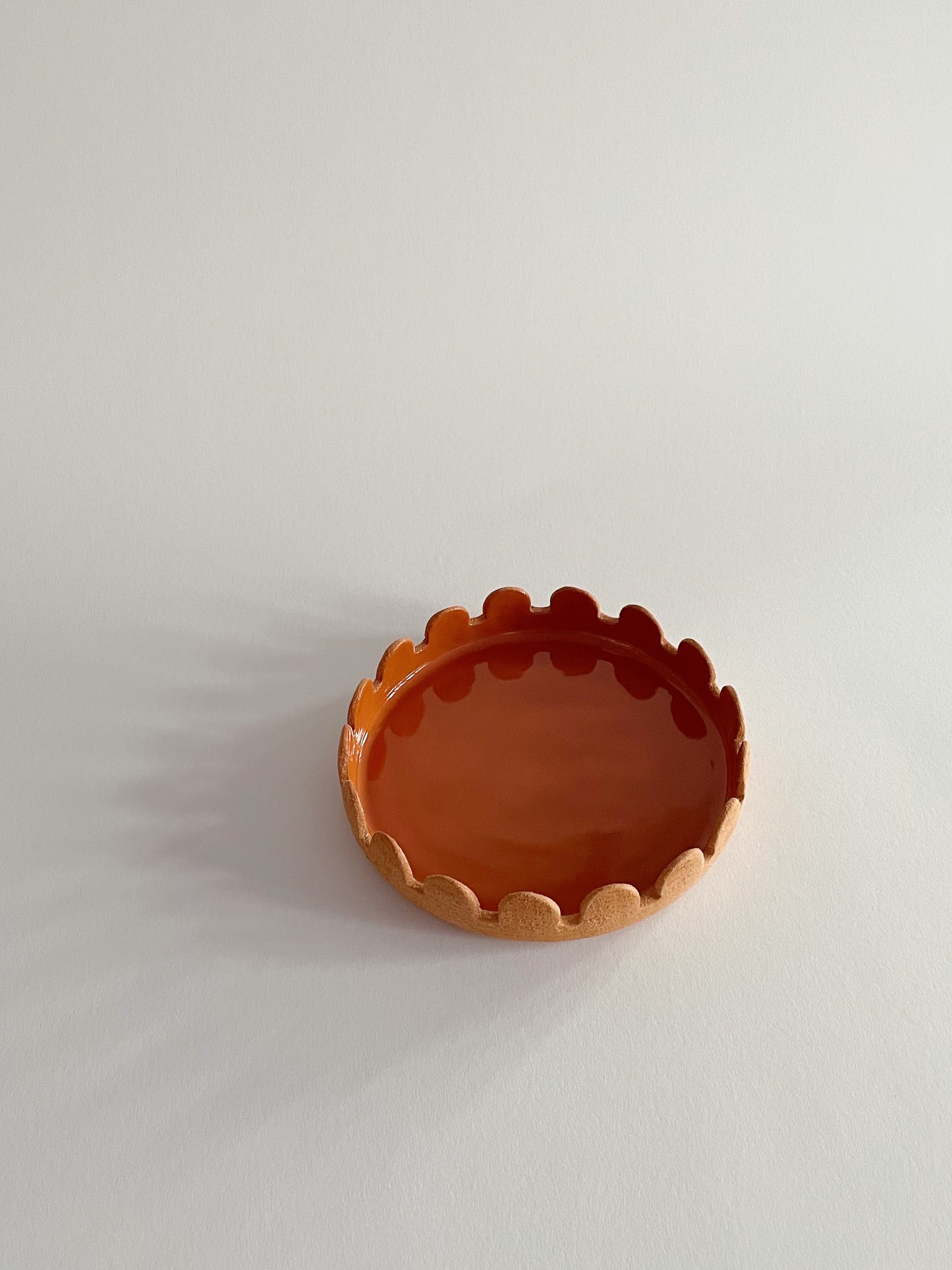 Arcs Serving Plate Mandarin Ø20