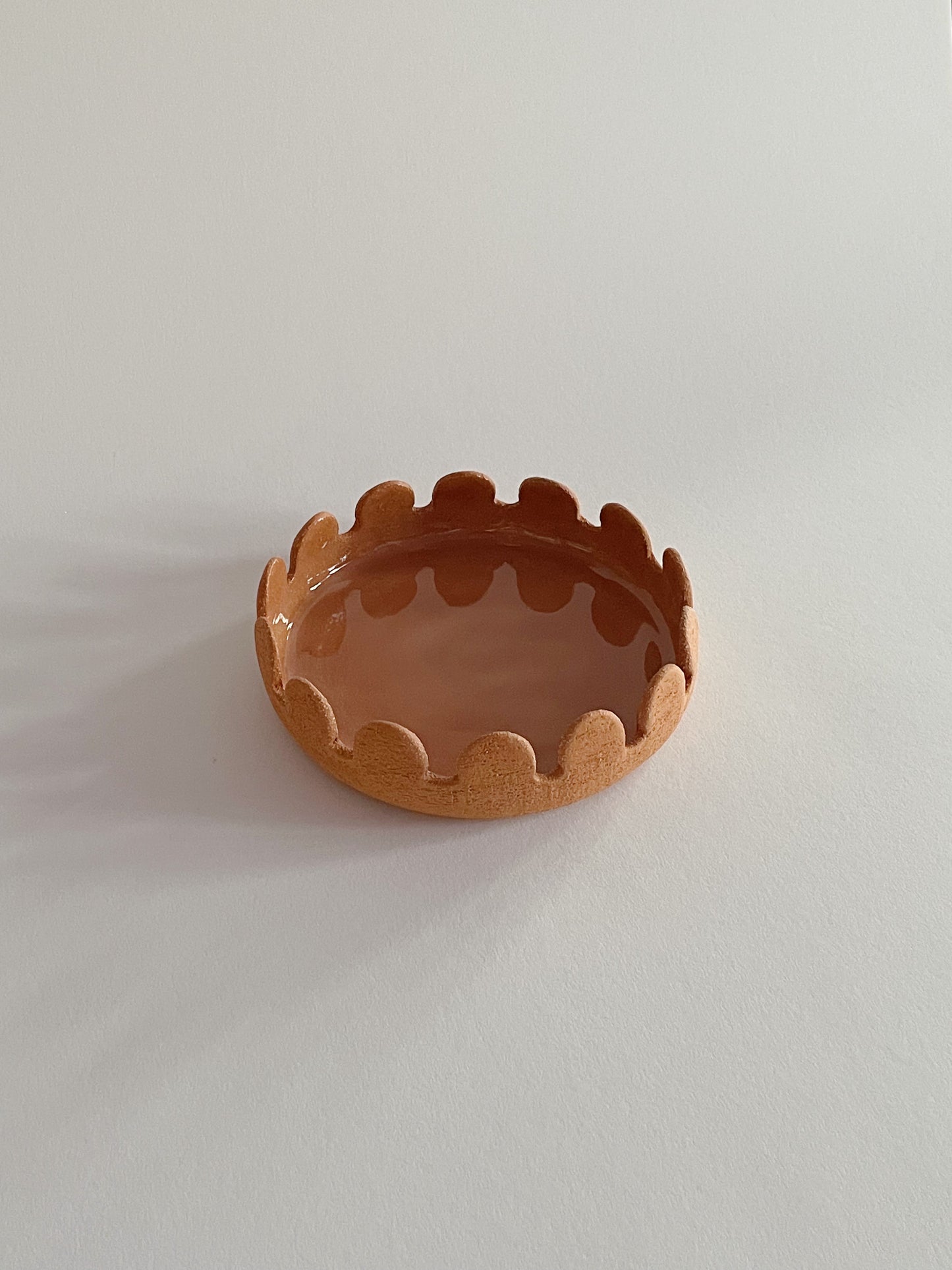 Arcs Serving Plate Nude Ø16