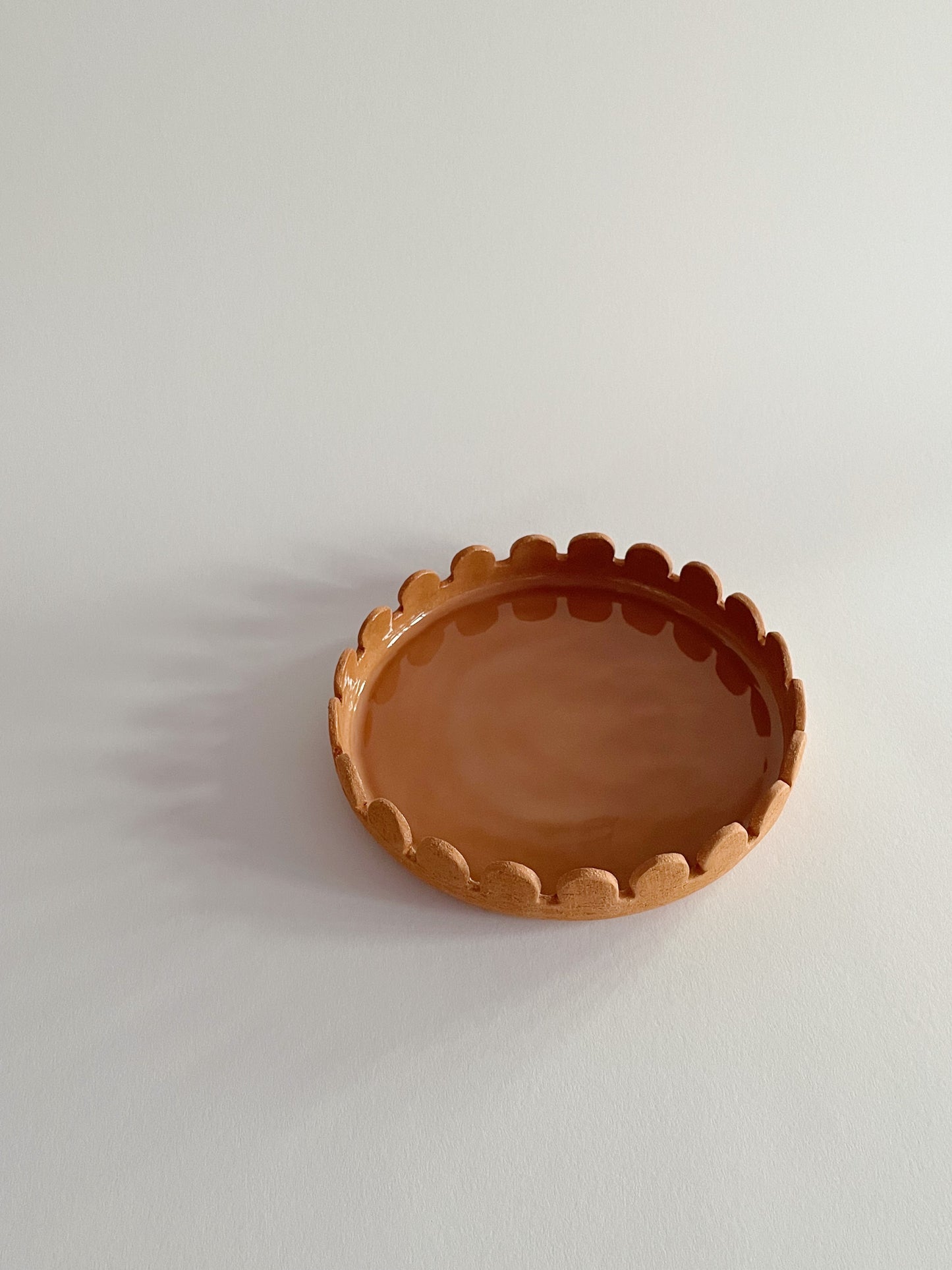 Arcs Serving Plate Nude Ø23