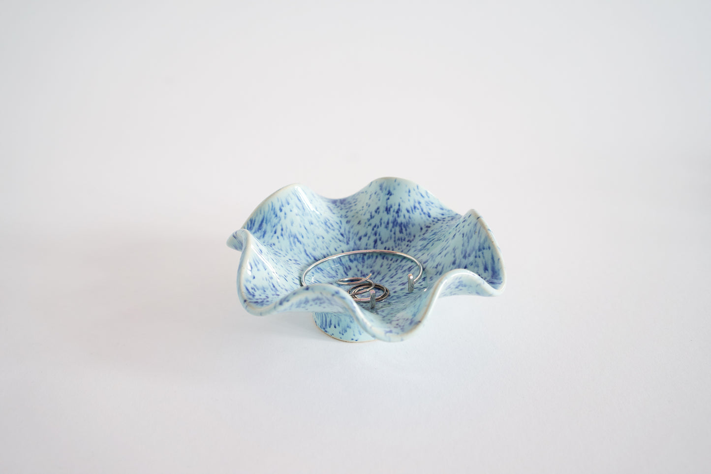 Hana Bowl Bijoux Speckled Blue Heaven