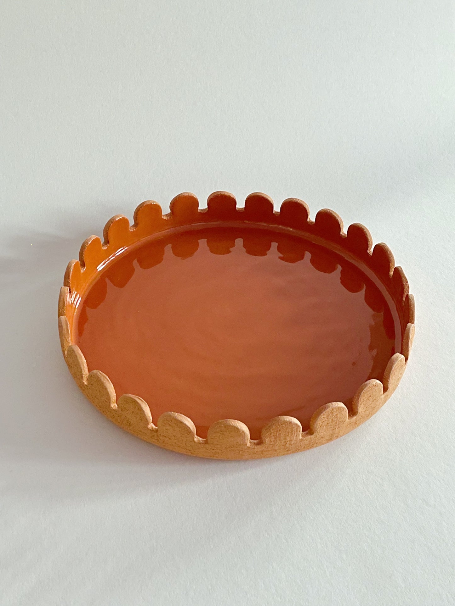 Arcs Serving Plate Mandarin Ø27